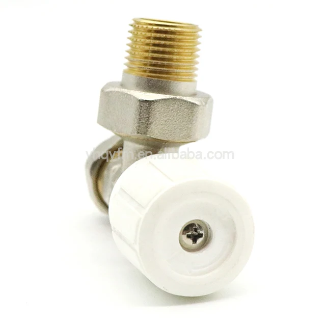 TAIZHOU QIOMGYU china supplier NP BRASS floor heating thermostatic radiator valve