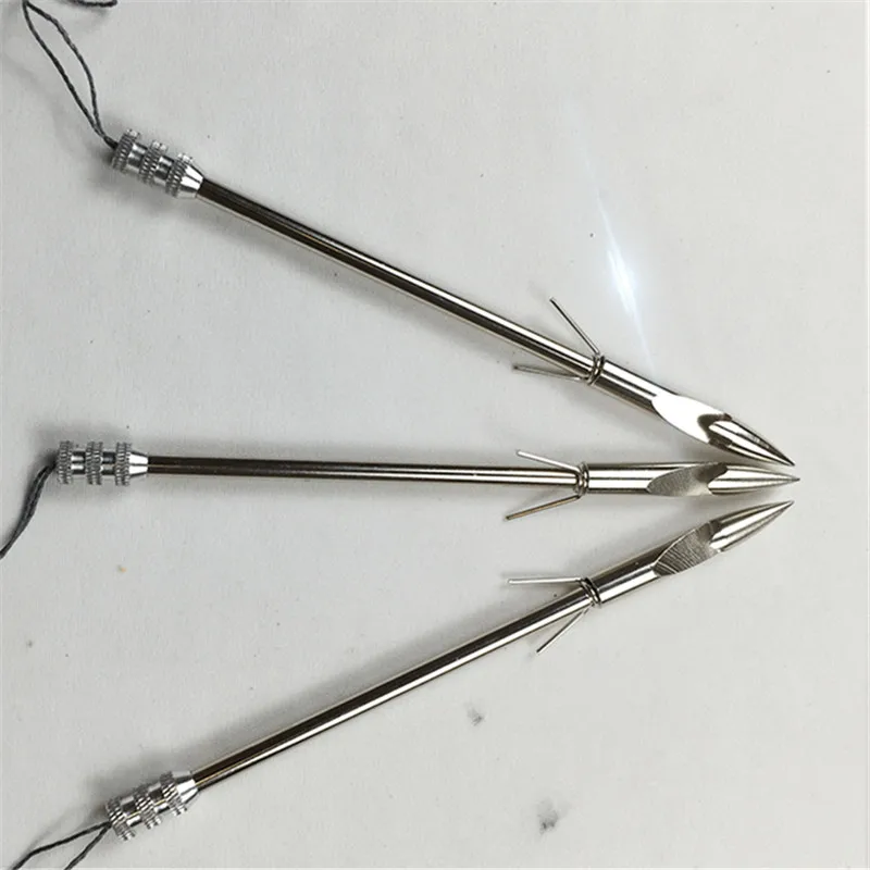 Super September Stainless Steel Fishing arrow Head Broad heads Bow Shooting Fish Slingshot Fishing Hunting