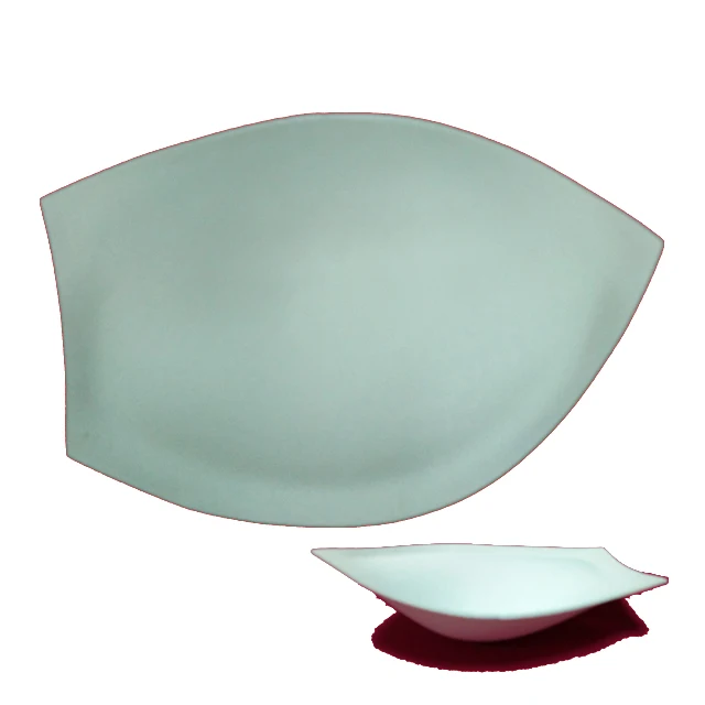 HJ-996312 Memory Foam Bra Pads Underwear Sewing Accessories Body Silicone Underwear ONE Piece BANDEAU Bra Cup Diamond Underwear