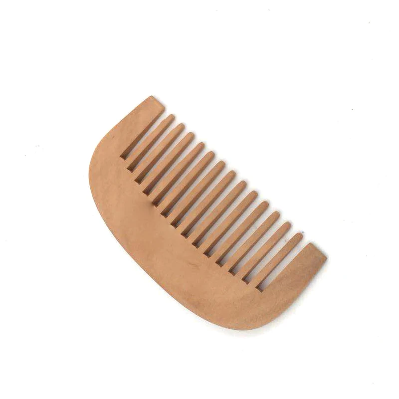 custom box Bamboo material brush comb with nylon mixed boar bristle hair comb set boar hair brush with nylon pins brushes
