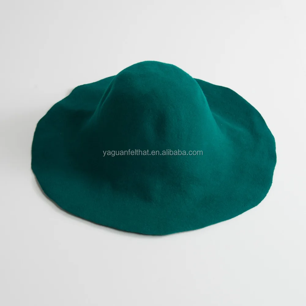 wool felt capeline, felt blocked hat bodies. floppy hat cones .hoods