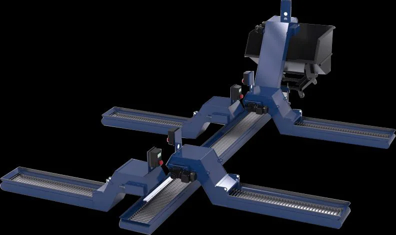 Industrial Automated Metal Belt Conveyors For Chip And Scrap Removal