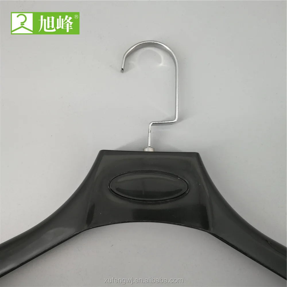 Upscale Suit large plastic hanger for overcoat for shopping mall Non-slip Changeable hook Xufeng
