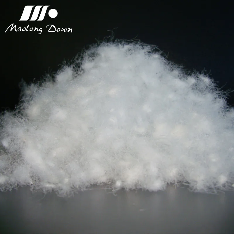 95% 800FP washed high quality white hotel goose down  feather