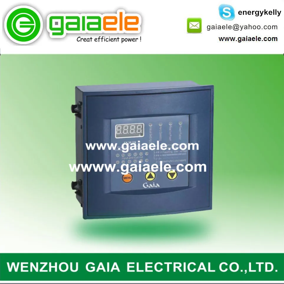 WENZHOU GAIA BRAND JKL5C Power Factor Controller Relay Steel Case HOT SALES