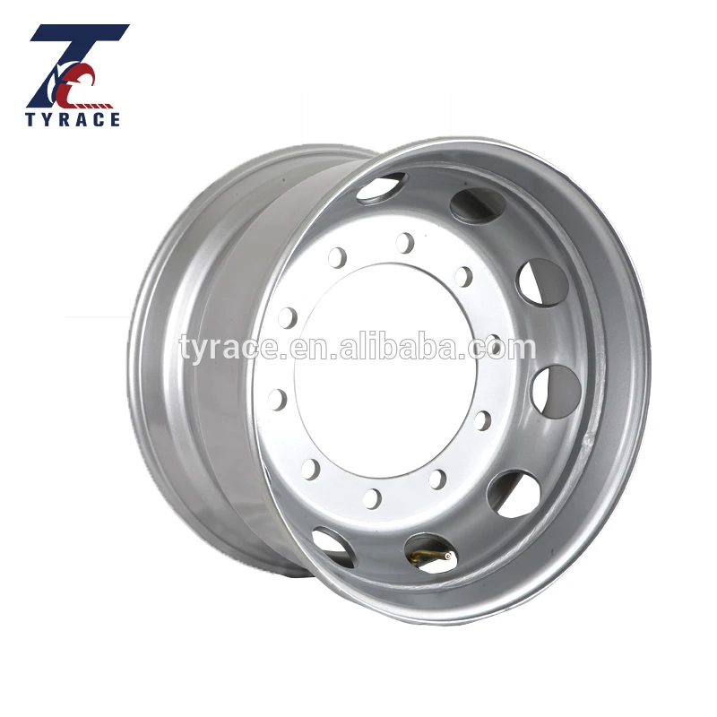 17.5X6.00 tubeless steel truck wheel rim for tyre 215/75R17.5 8R17.5