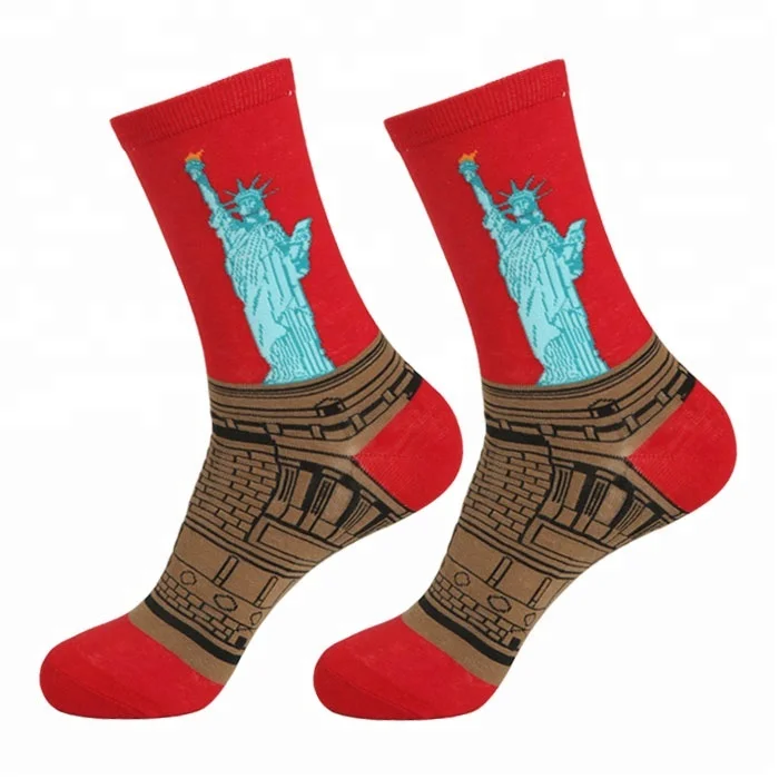  Высококачественные классические мужские цветные хлопковые носки оптом