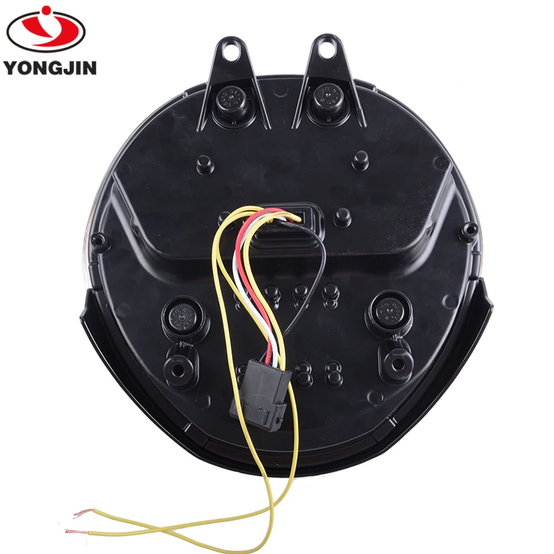 black bright LED Projection Headlight for D-ucati Monster 821/1200