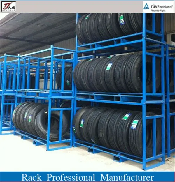 auto parts warehouse steel racking system tires racks