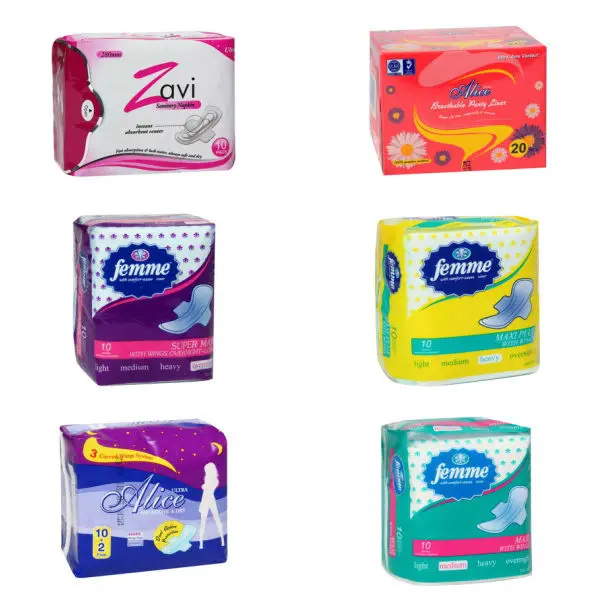 100 Cotton Sanitary Pads Carefree Extra Long Sanitary Towels Pads Anion Sanitary Napkins