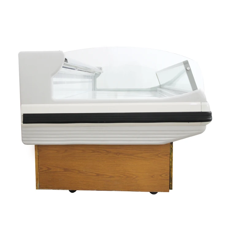 custom supermarket used fresh meat showcase fresh meat display refrigerator