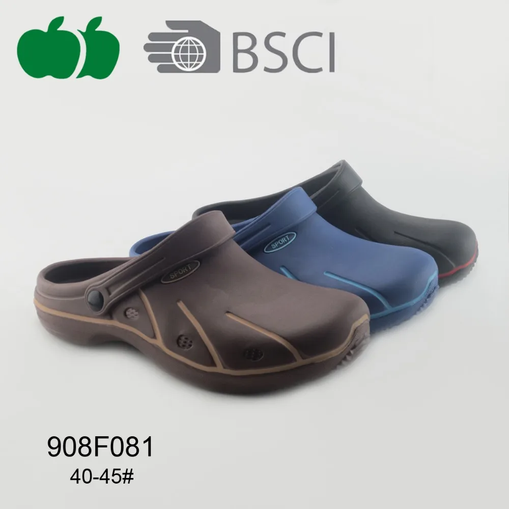 
Popular comfortable new men plastic eva clogs 