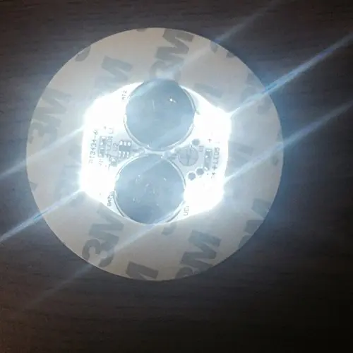 Promotional  LED Illumination bottle stickers lighting under the bottle