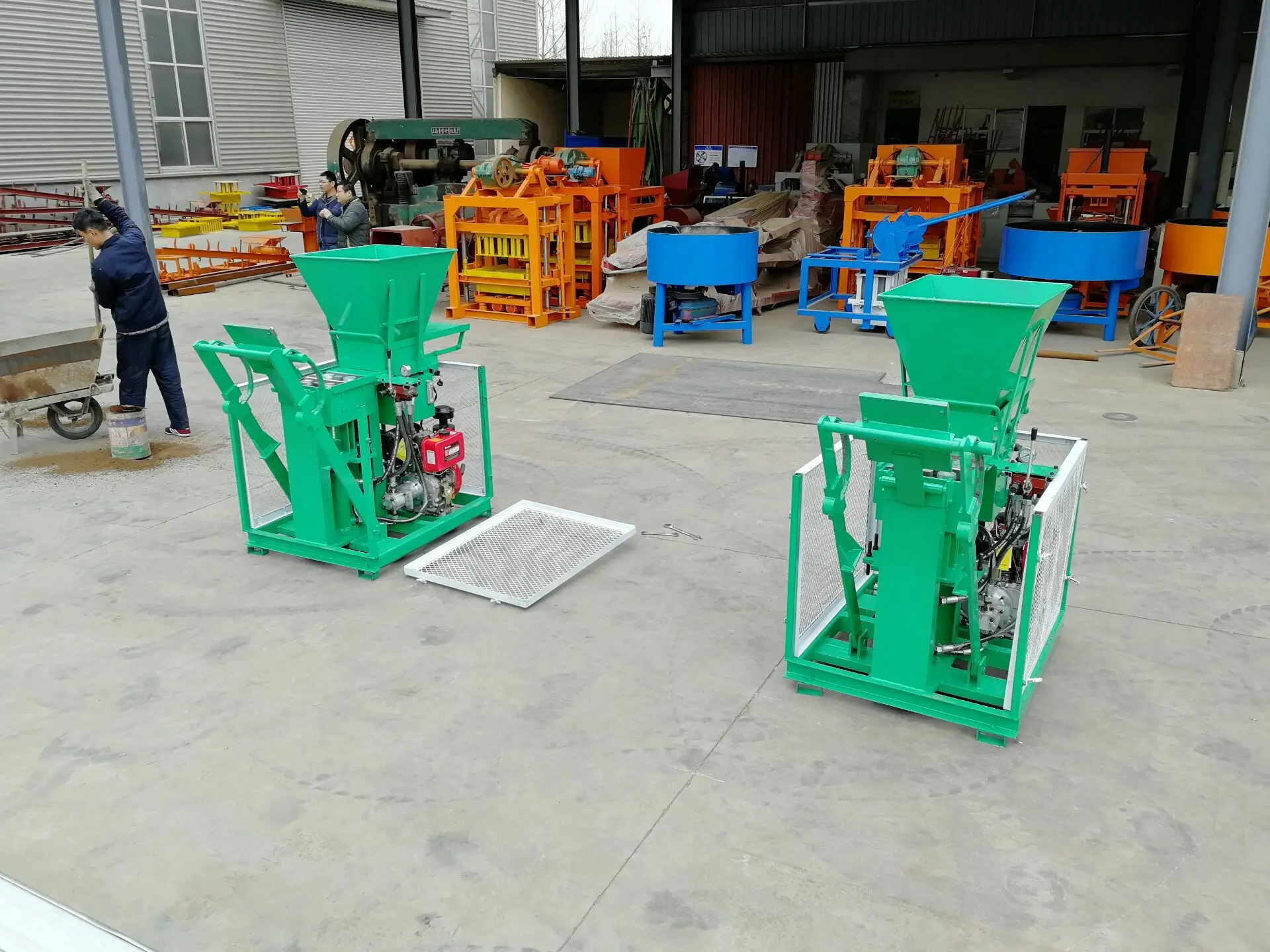 mini equipment for home business eco brava compressed earth brick block making machine
