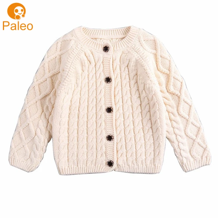 Factory OEM 100% cotton baby Girls clothing knit sweater design