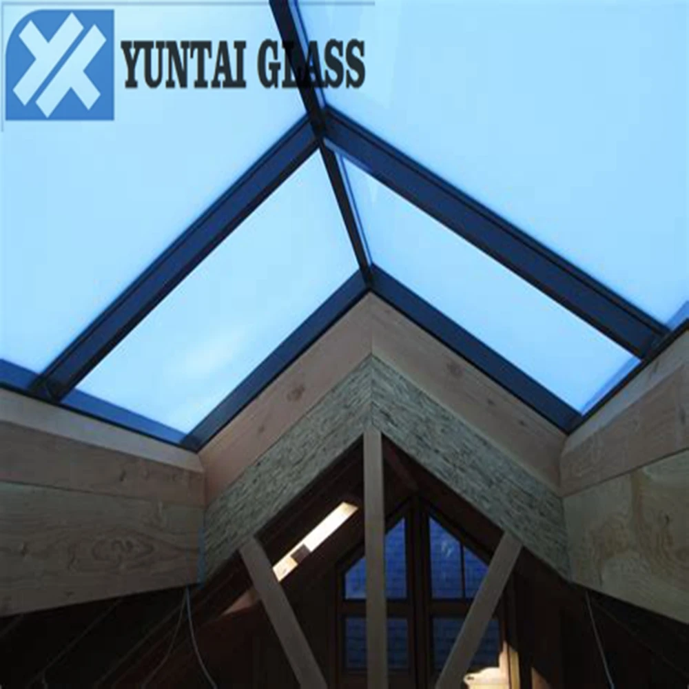 6mm 8mm 10mm 12mm flat curved safe building laminated tempered glass dome in China