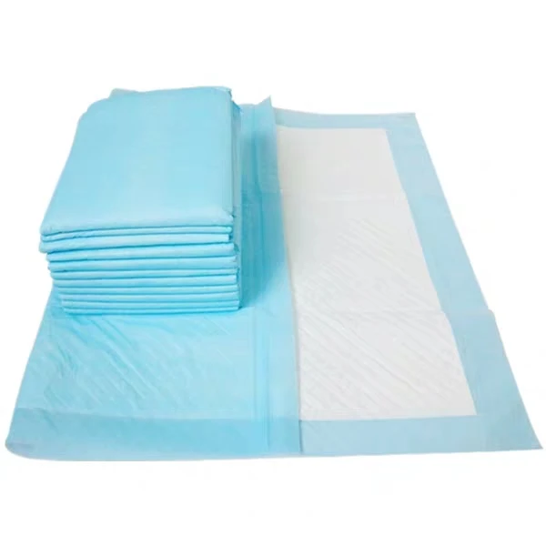 Disposable bed pad / medical underpad / disposable absorbent dignity sheet