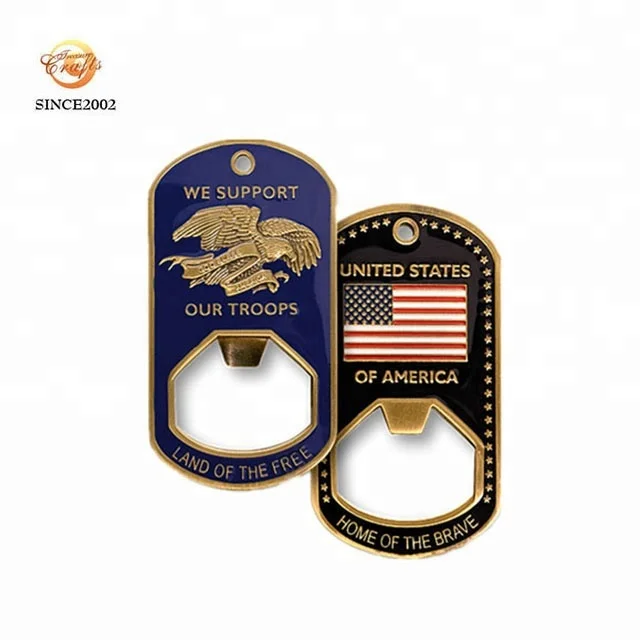 custom die casting  metal curved surfboard bottle opener