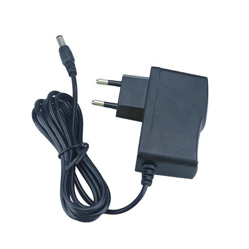 Factory Price 5W 5V 1A Indicator  EU Plug Wall Power Adapter with 4.8*1.7mm