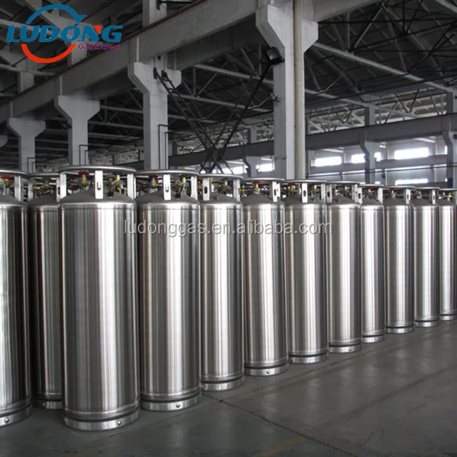 175L 195L 210L 500L Cryogenic Welded Insulated Dewar Cylinder for Liquid Oxygen/Nitrogen/Argon/CO2 Gas