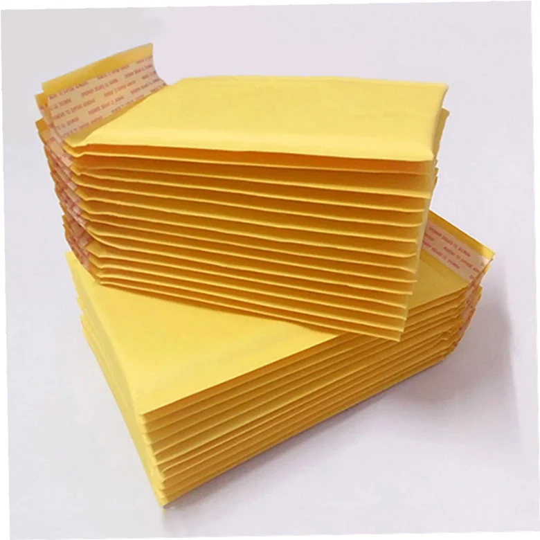 Factory price Kraft Paper poly mailer bubble  Envelopes customer design  packaging
