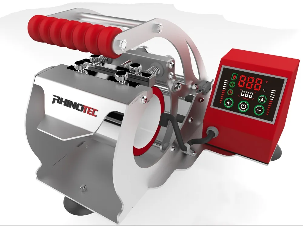 New arrival LCD touch screen mug heat transfer press machine