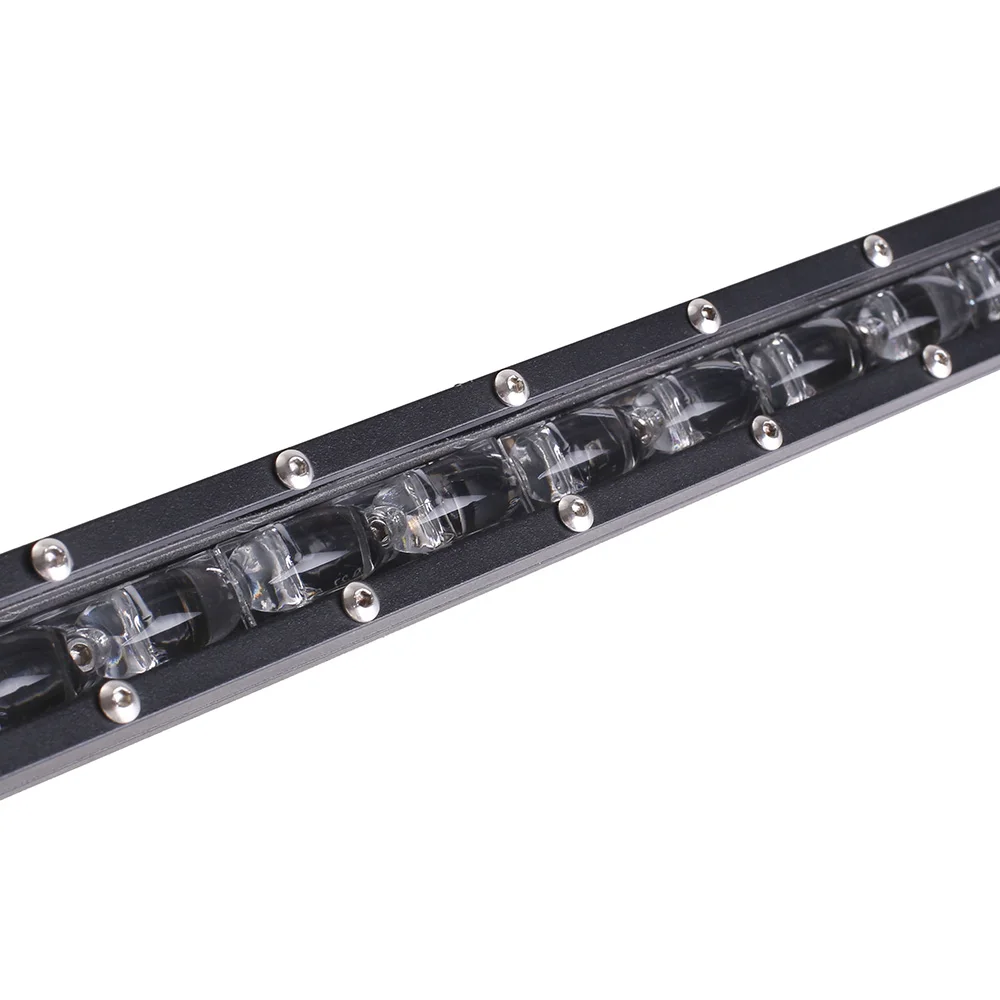 Off Road IP68 Car Led Bar 20 Inch 90W 32inch 120w Super Slim Single Row 6D Truck Offroad Car Led Light Bar