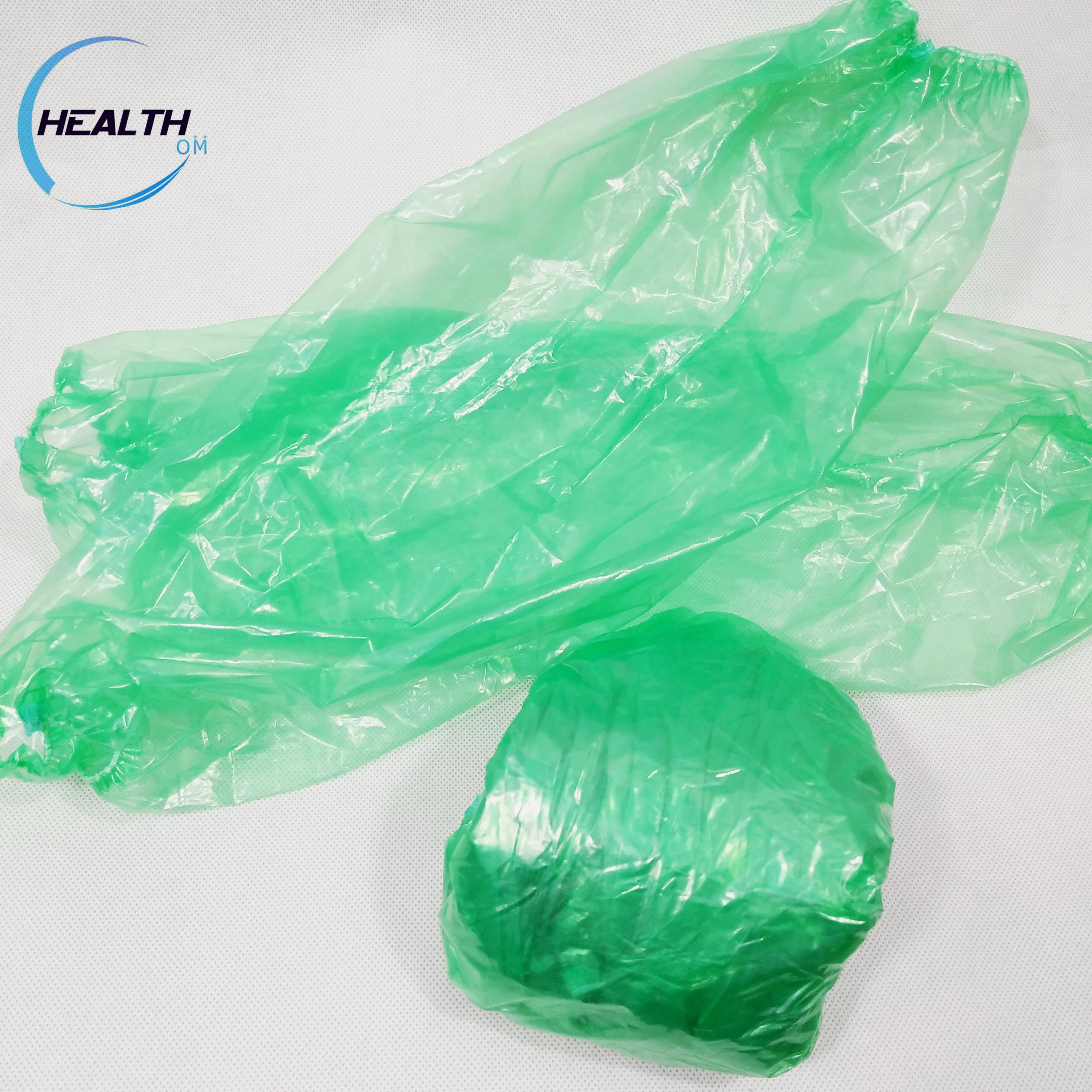 
disposable pe & cpe over sleeves elastic cuff sleeve covers with good protective 