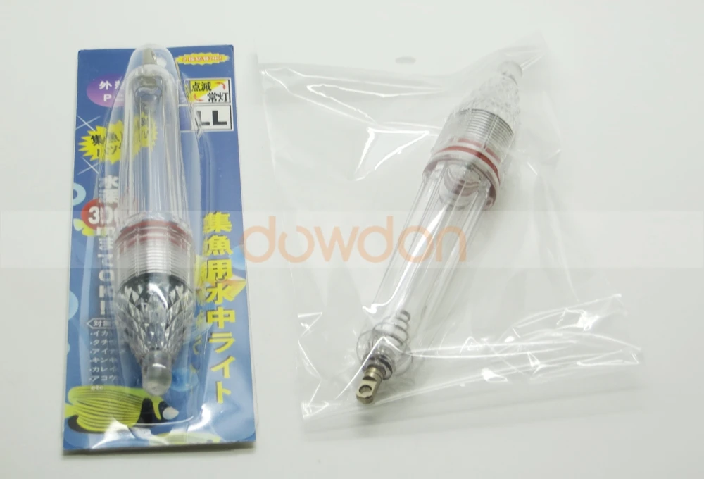 17 12cm Attract Fish Lure Lamp Green Led Fishing Float Light