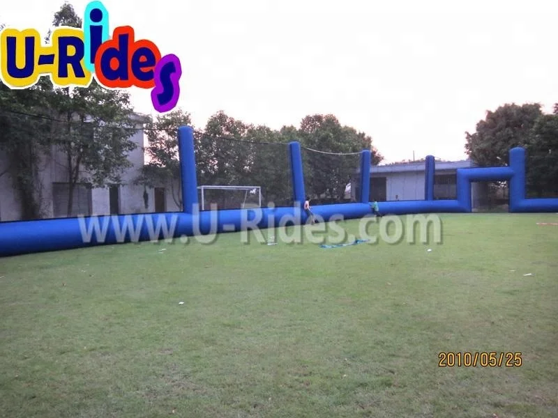 Bule color Oxford paintball nets inflatable paintball field netting