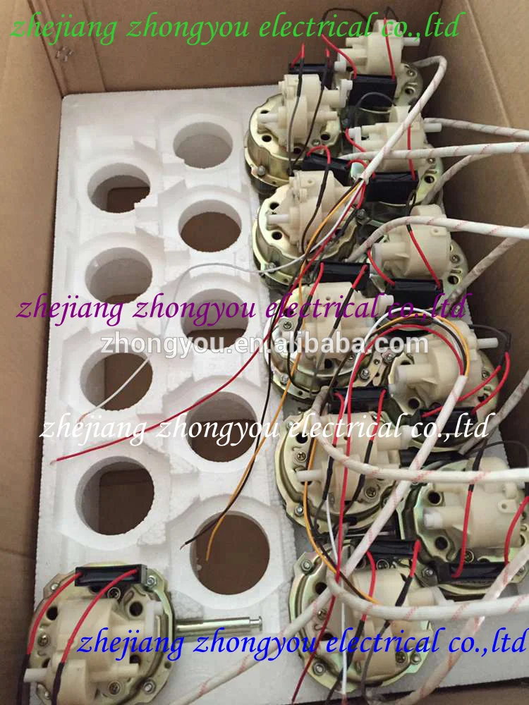 
ZY-029 table fan motor with synchronous motor and capacitor 