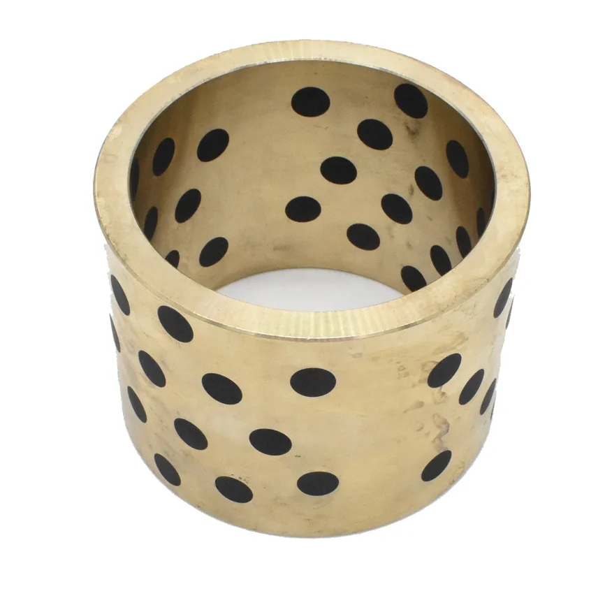 graphite inlaid oiles bearing, bronze guide bearing,500 sliding oilless bearing