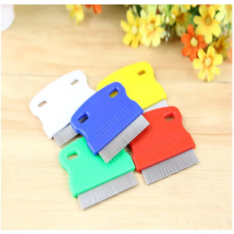 2022 NEW Arrival Pet cleaning stainless steel lice comb flea and tick comb for small dogs