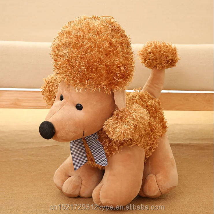 Wholesale Custom New Creative Realistic Poodle Plush Toy Stuffed Animal Teddy Dog