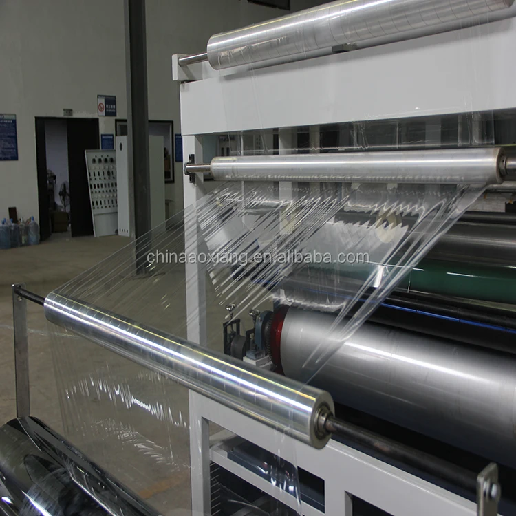 Automatic Double Layers Lldpe Cling Film Stretch Plastic Film Machine