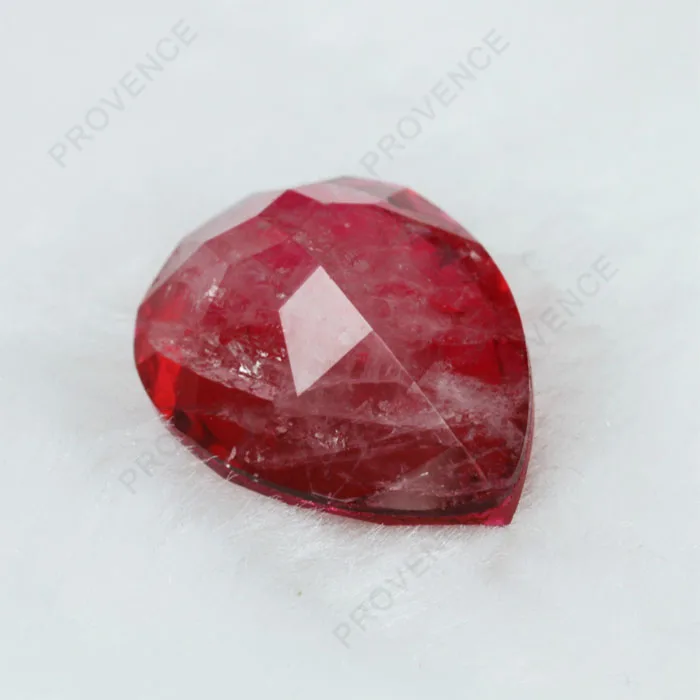 Wholesale Price Imitation Natural Ruby Synthetic Crystal Glass Gems