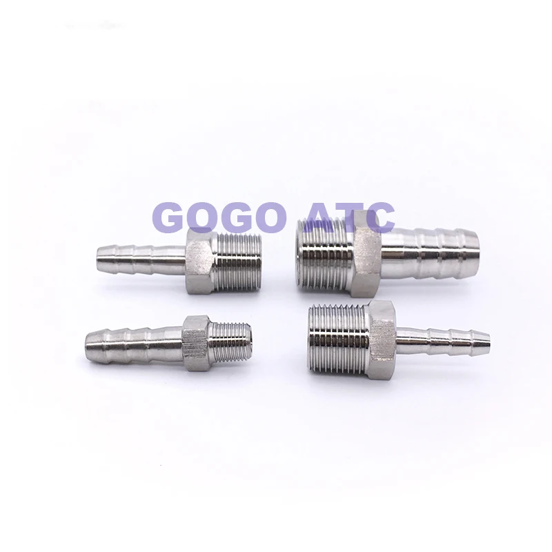 High quality Quick coupler Pagoda joints ZG3/8',O.D 8 mm stainless steel joints forged steel pipe fittings terminator connector
