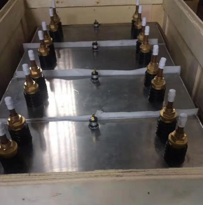 
Water cooled capacitor -306uf 3000v 300hz induction heating system 