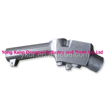 aluminum die casting China foundry supply aluminum alloy Gravity casting Cast nozzle body aluminum flange