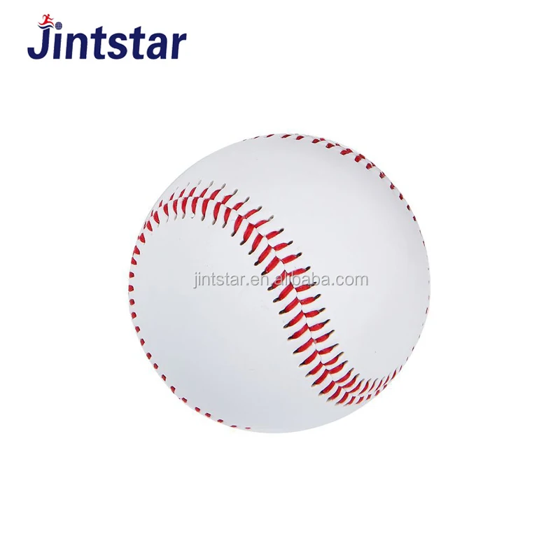 Оптовая продажа персонализированный бейсбольный мяч из ПВХ кожи для практики