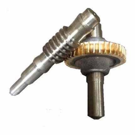 MMS customized gear box,reduction box worm gear set and worm gear shaft