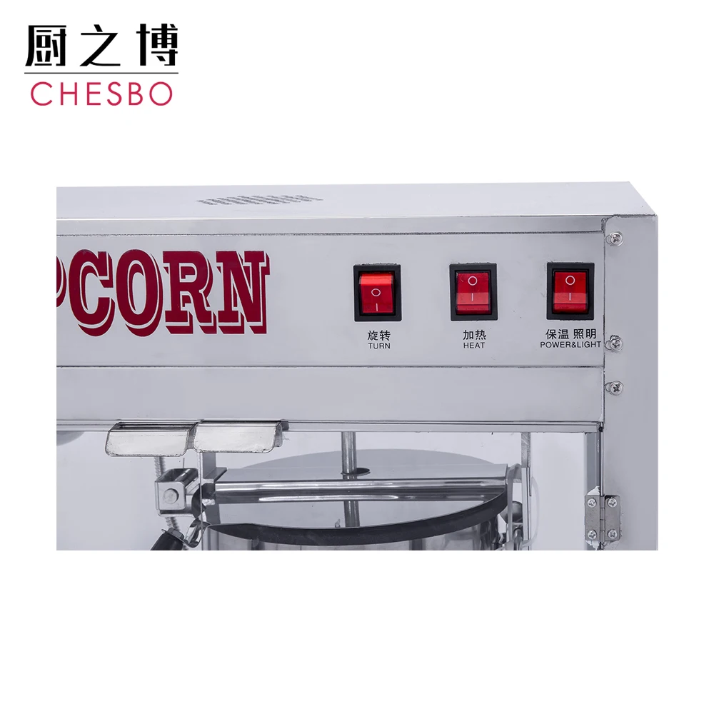 8oz big commercial stainless steel popcorn Caramel Kettle Corn Popcorn Machine For Sale