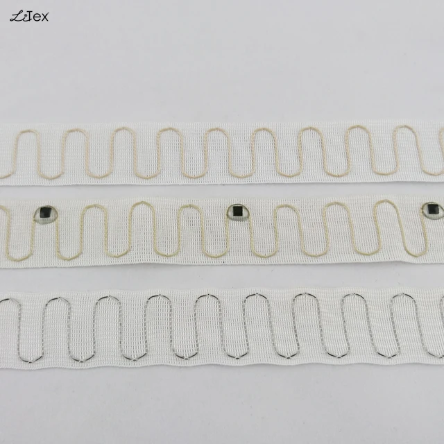 spandex flexible RFID antenna with stainless steel wire for towels
