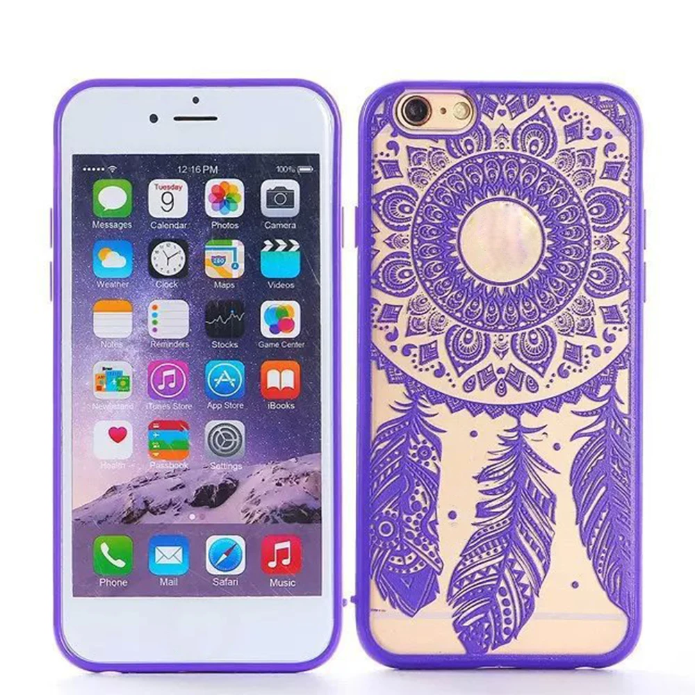 Креативный дизайн ветер Белл прозрачный ТПУ сотовый телефон чехол для iPhone 8