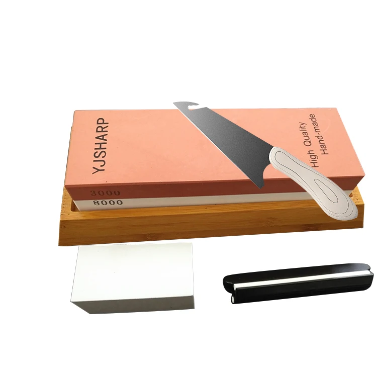 3000# 8000# Grit Double Sides Kitchen Quality Sharpening Stone Knife Sharpener Tool Whetstone Sharpening Stone Set Manufacturers