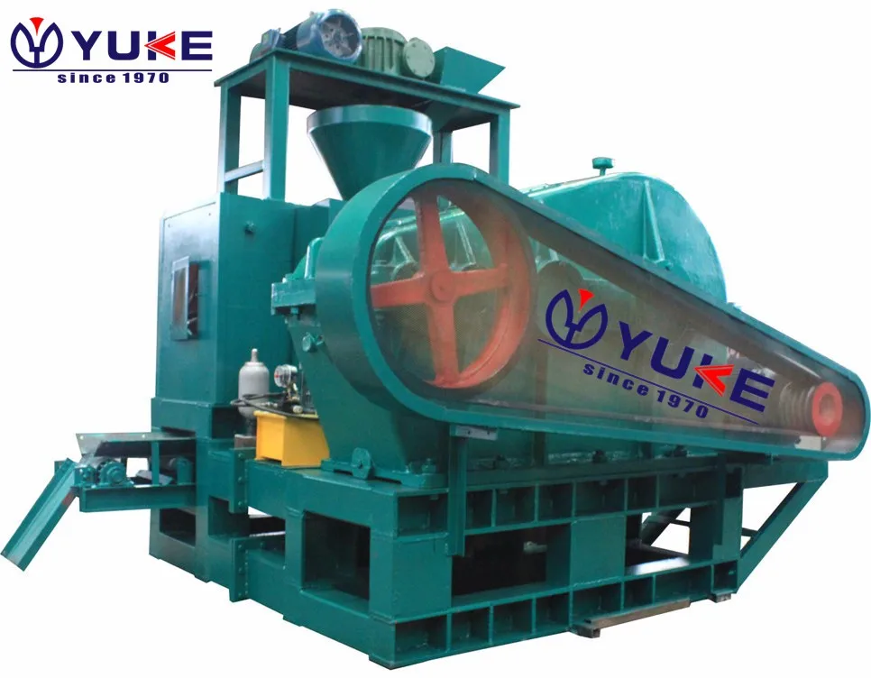 Environmental roll coal briquetting coke press with strong pressure