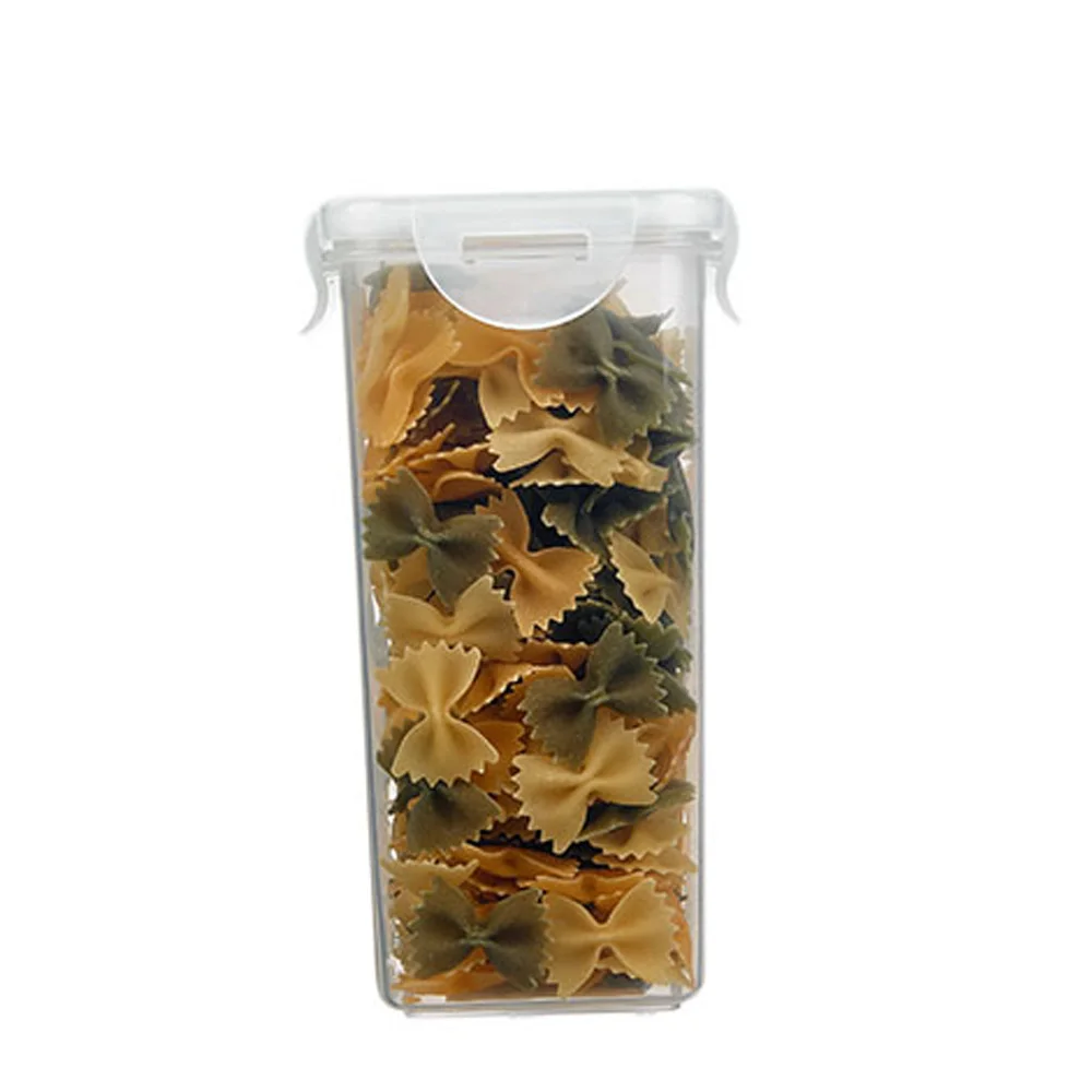 
1300ml Cheap Food Container Stackable Lock Clip Food Box Microwave Freezer Dishwasher use 