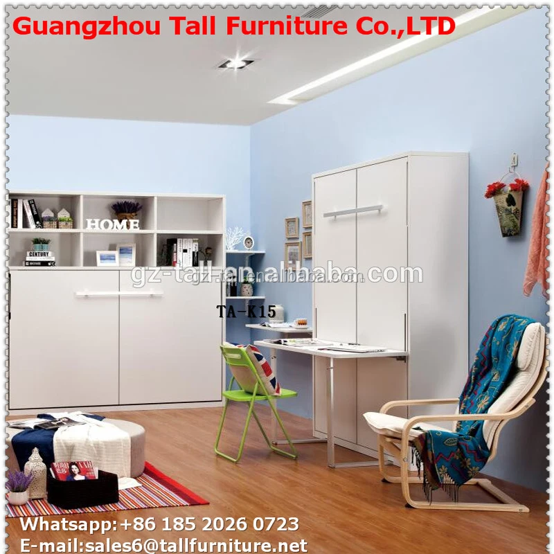 Популярные стены кровать с письменным столом кровать кабинета скрытые murpuy кровать