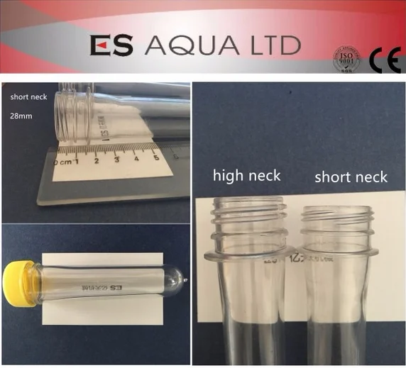 factory hot sale plastic bottle PET preform good price pet bottle preform 28mm 45mm 48mm 55mm