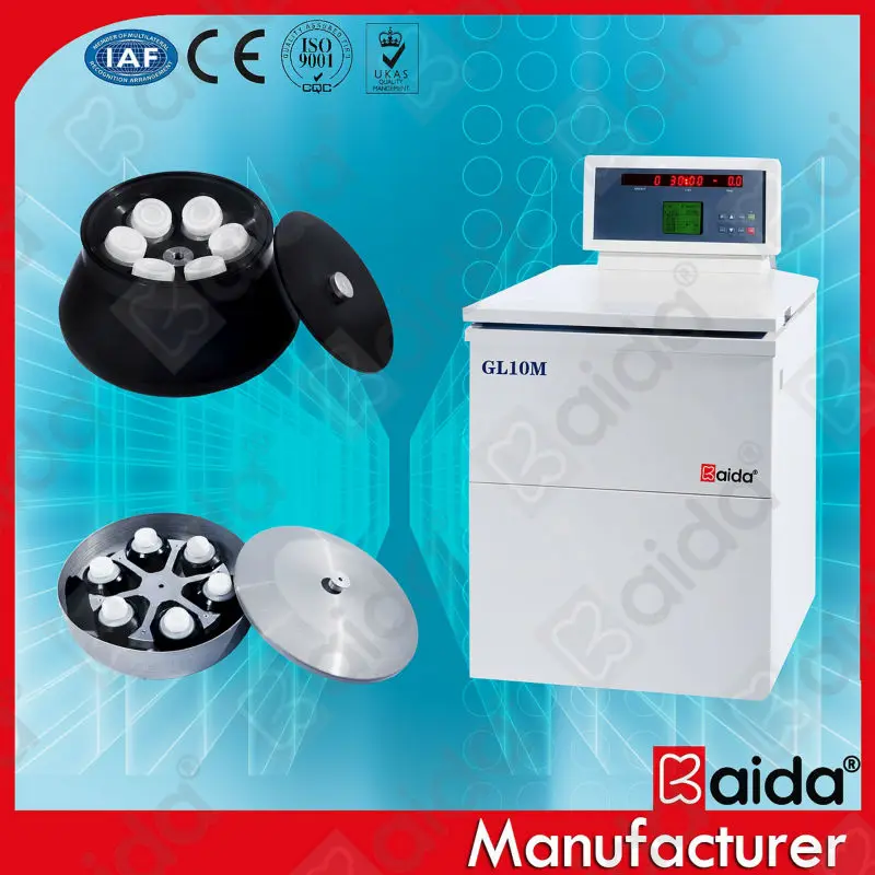 Gl10m/GL10MA laboratory large volume refrigerated centrifuge